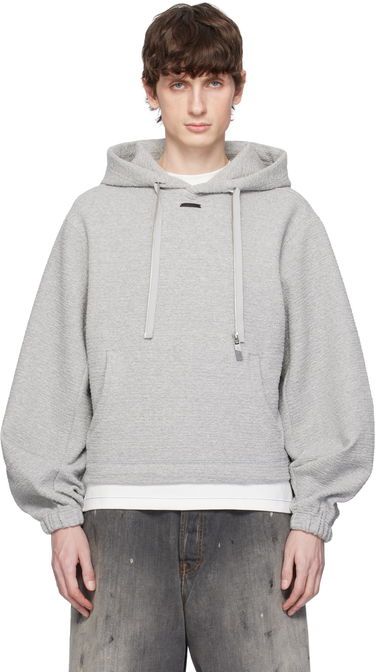 Sweatshirt ADER ERROR ADER error Realce Product. 29 Fleece Hoodie Grå | BO01SSHD0102GR, 0