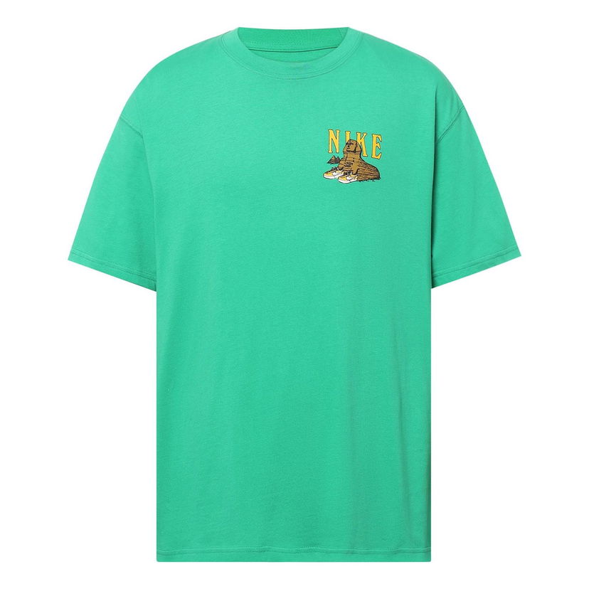 T-shirt Nike SB Graphic Logo T-Shirt Grön | FJ1142-324