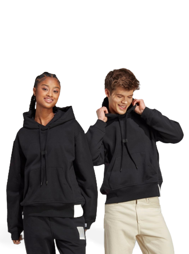 Sweatshirt adidas Performance Lounge Heavy French Terry Hoodie Svart | IC4084