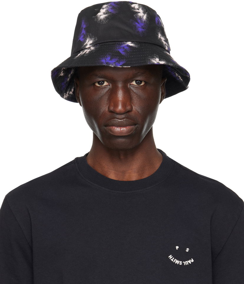 T-shirt Paul Smith Paul Smith Sunflare Bucket Hat Svart | M1A-921DT-M778-79
