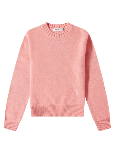 Sweater Sporty & Rich Itzel Cashmere Crew Knit Rosa | CR731PK