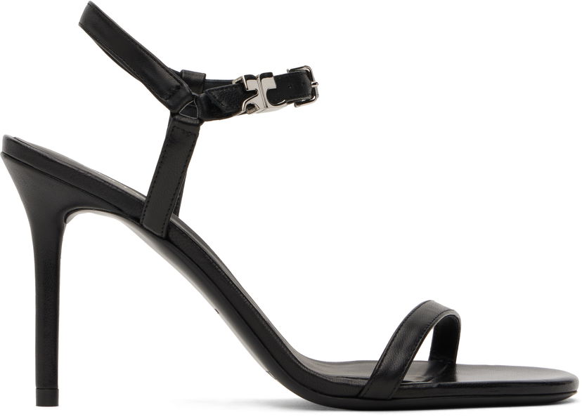 Tillbehör Courrèges Courrèges AC Heeled Sandals Svart | 125SSD028AG0030