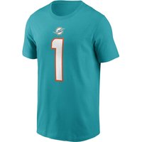 T-shirt Nike NFL Miami Dolphins N&N T-Shirt Tua Tagovailoa Turkos | N199-3GT-9PF-UZ0, 0