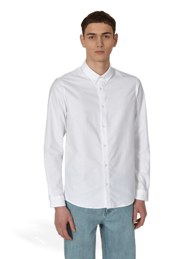 Skjorta A.P.C. Greg Shirt Vit | COECK-H12499 AAB