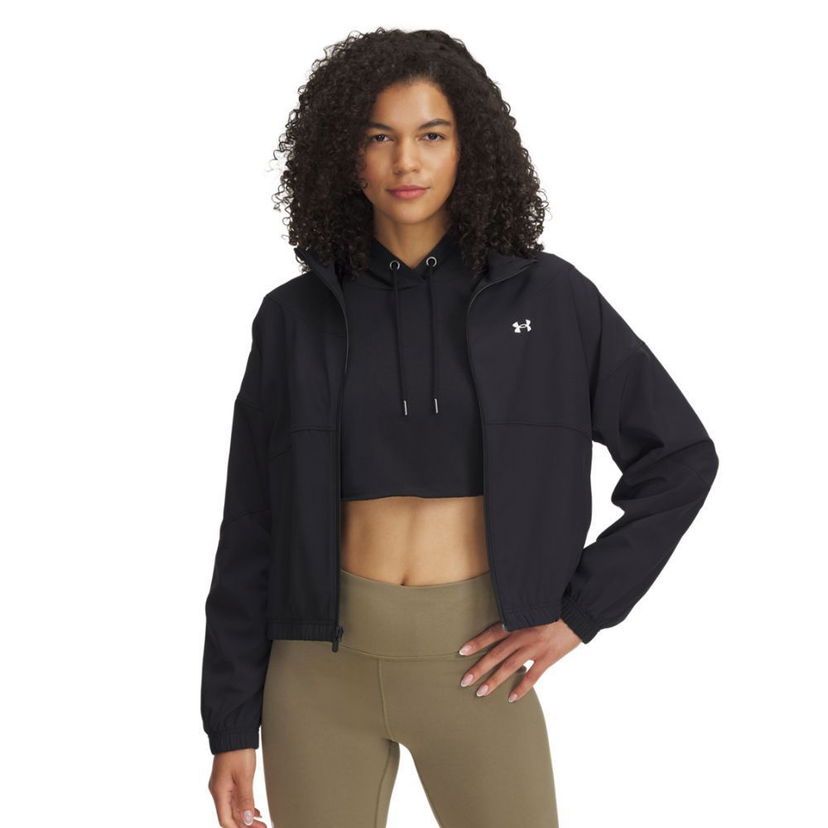 Jacka Under Armour Under Armour Rival Woven Jacket Svart | 1389631-001