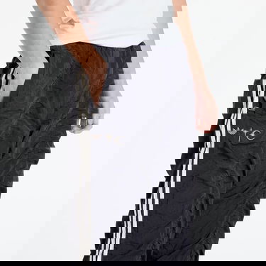 Byxor adidas Originals Thug Club Woven Ruched Side Stripe Tracksuit Bottoms Svart | KC2206, 1