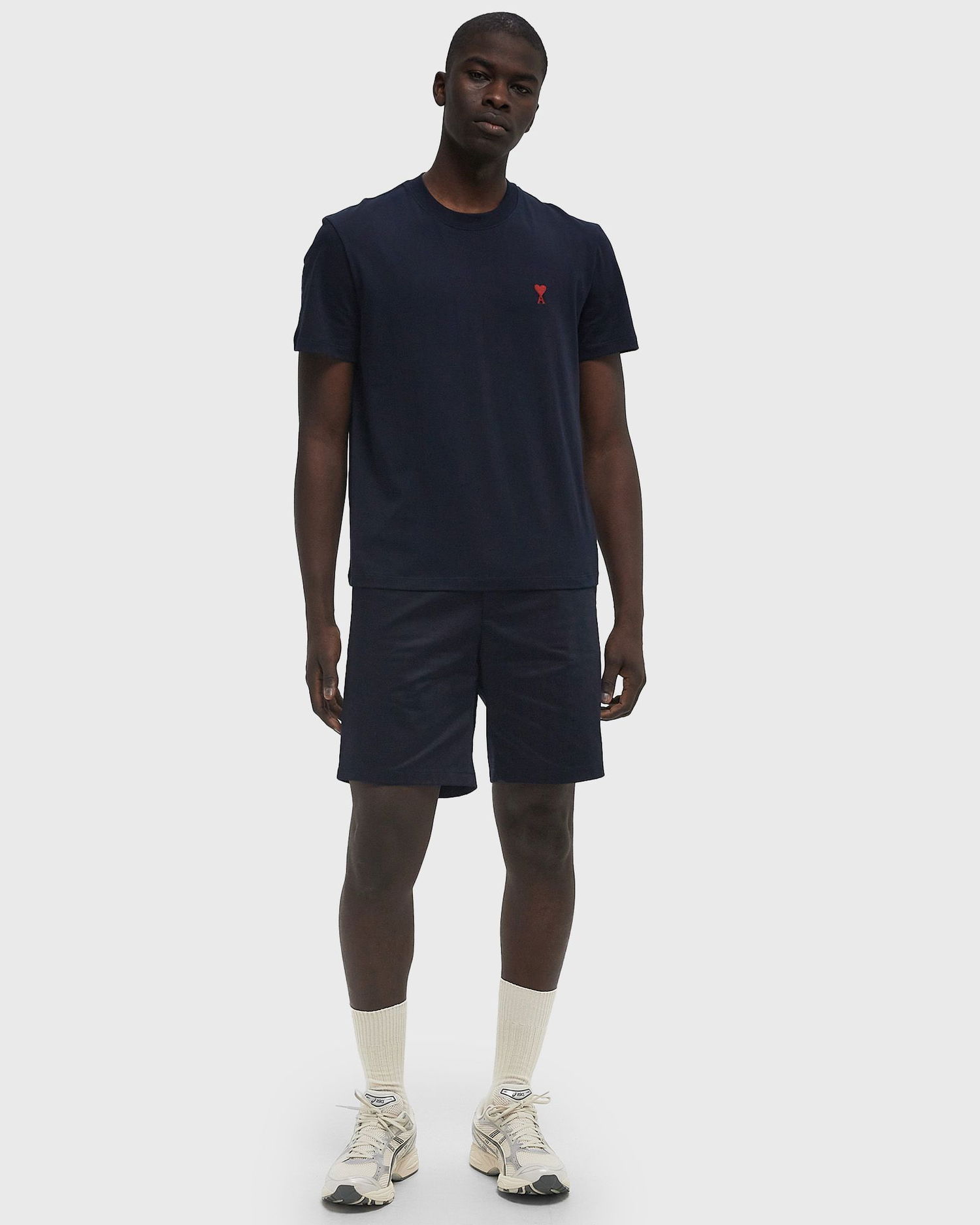 T-shirt AMI AMI Paris Classic T-Shirt 3XL Mörkblå | BFUTS035.724-430, 1