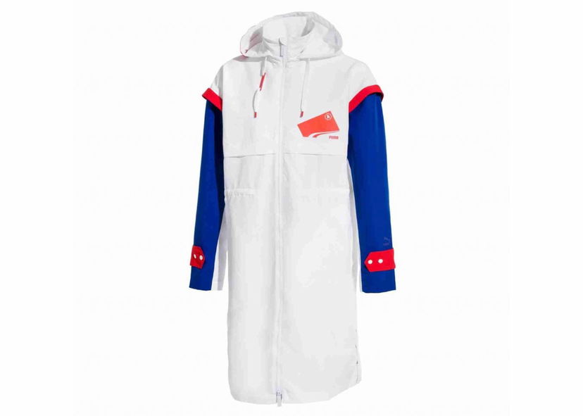 Parkas Nike Ader Error Full Zip Hooded Parka White/Blue/Red Vit | 578555-02