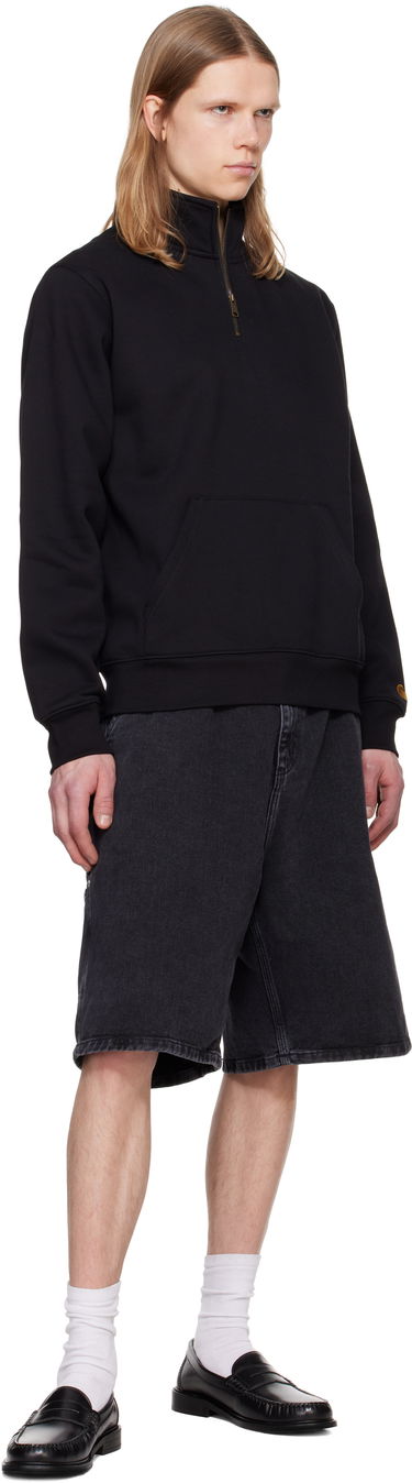 Shorts Carhartt WIP Carhartt WIP Rivet Denim Shorts Svart | I034319, 3