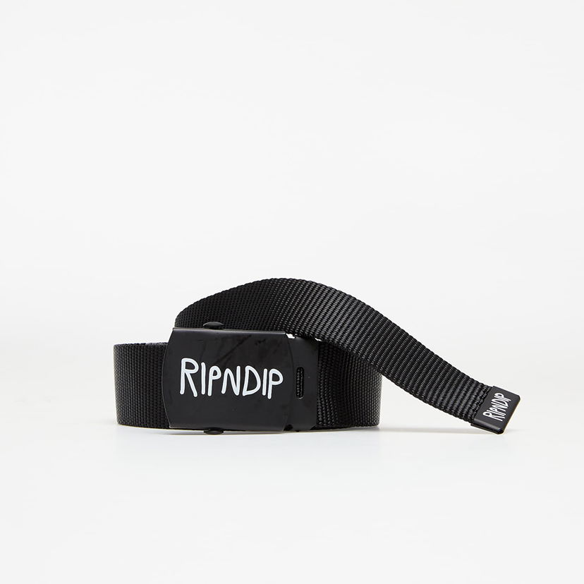 Bälten RIPNDIP RIPNDIP Logo Web Belt Svart | RND4799