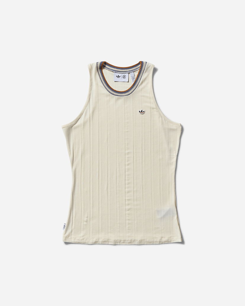 Linne adidas Originals CLOT by Edison Chen Rib Tank Top Beige | IS6990