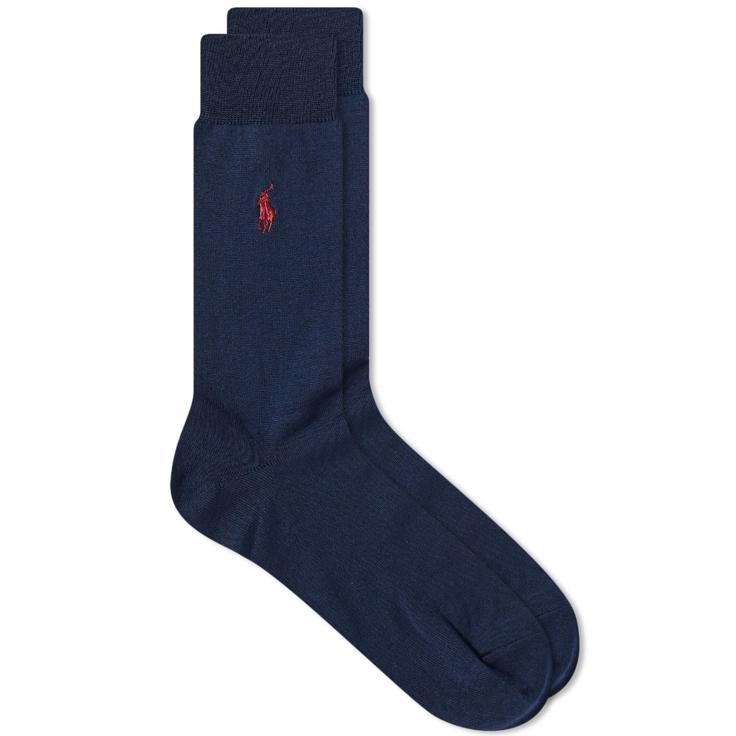Strumpor Polo by Ralph Lauren Mercerized Socks - 3 Pack Mörkblå | 449653635004, 0
