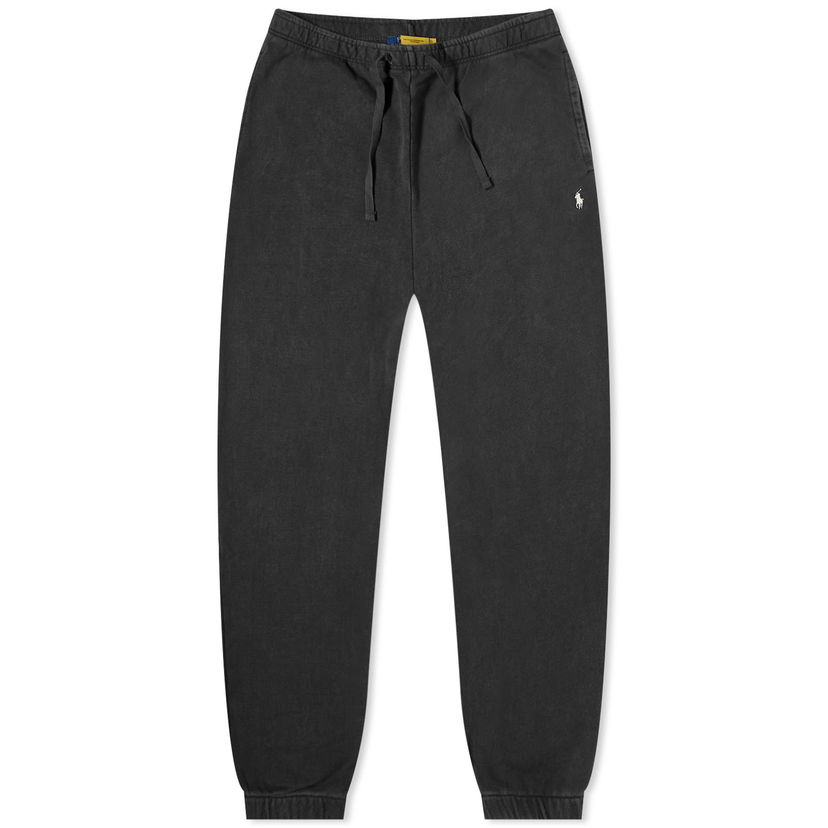 Träningsbyxor Polo by Ralph Lauren Loopback Sweat Pants "Faded Black Canvas" Svart | 710916699012
