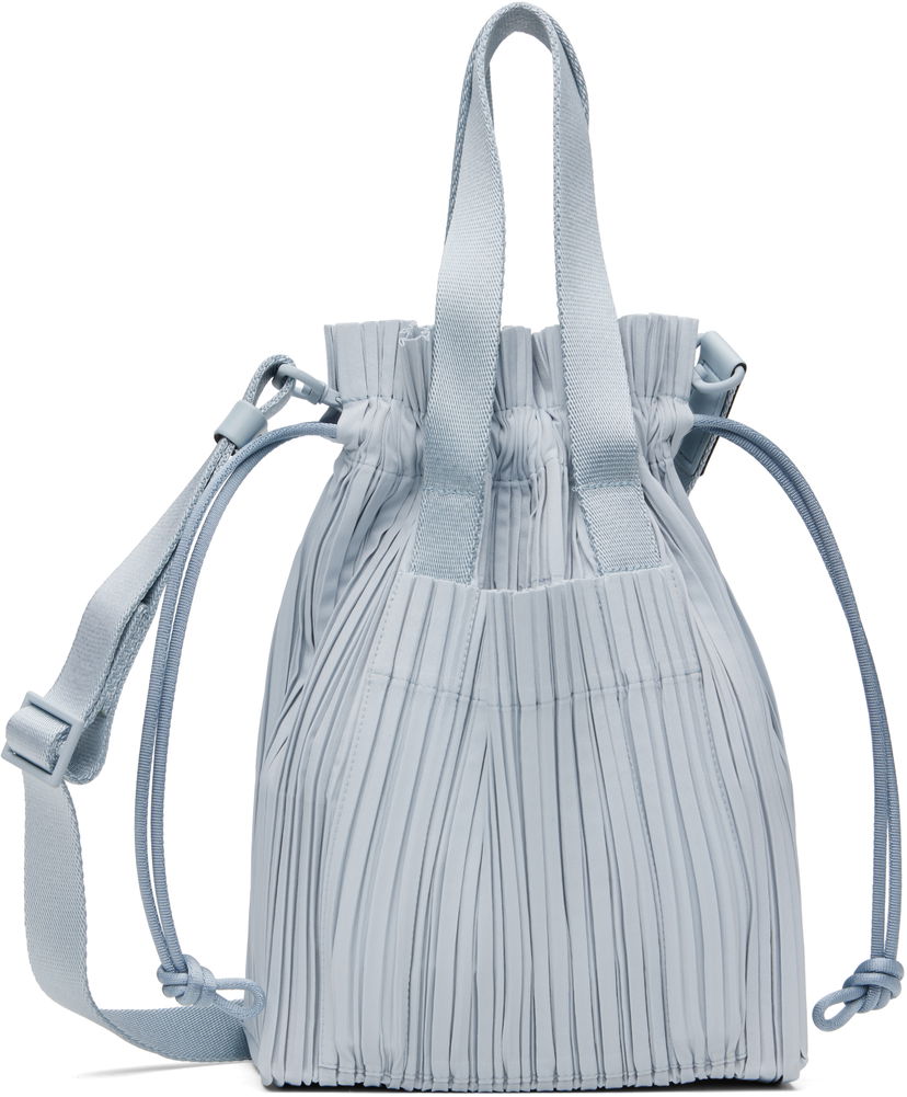 Handväska Pleats Please Issey Miyake Pleats Please Issey Miyake Pleated Tote Bag Blå | PP57AG601