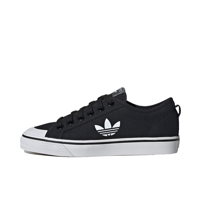 Sneakers och skor adidas Originals Nizza Trefoil Core Black Crystal White W Svart | EF1878