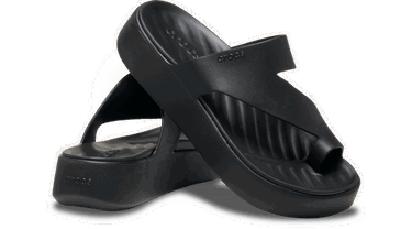 Sneakers och skor Crocs Platform Toe Loop Sandals Svart | 210834-001, 1