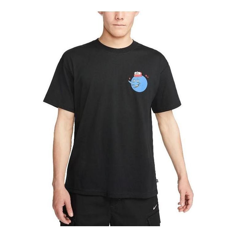 T-shirt Nike SB SB Globe Guy Graphic T-Shirt Svart | FB8137-010
