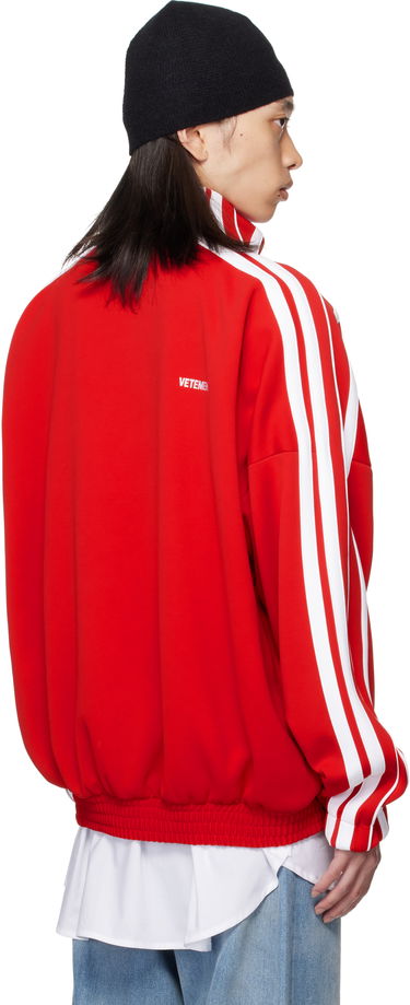 Jacka VETEMENTS Vetements Gym Track Jacket Röd | UH76GJ300R, 2