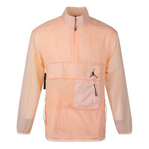 Vindjacka Jordan Air Jordan Zipper Sports Jacket Orange | AJ1070-814