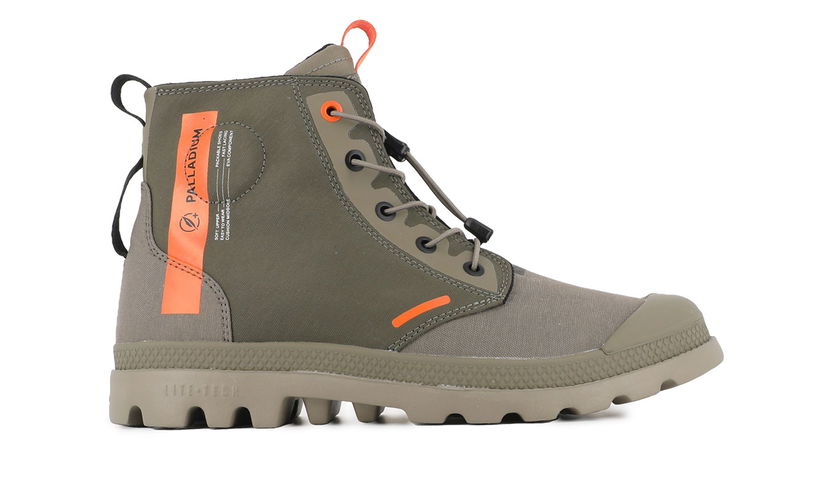 Sneakers och skor Palladium Pampa Lite Journey Packable Fast Lacing Lite Tech Grön | 79539-325-M