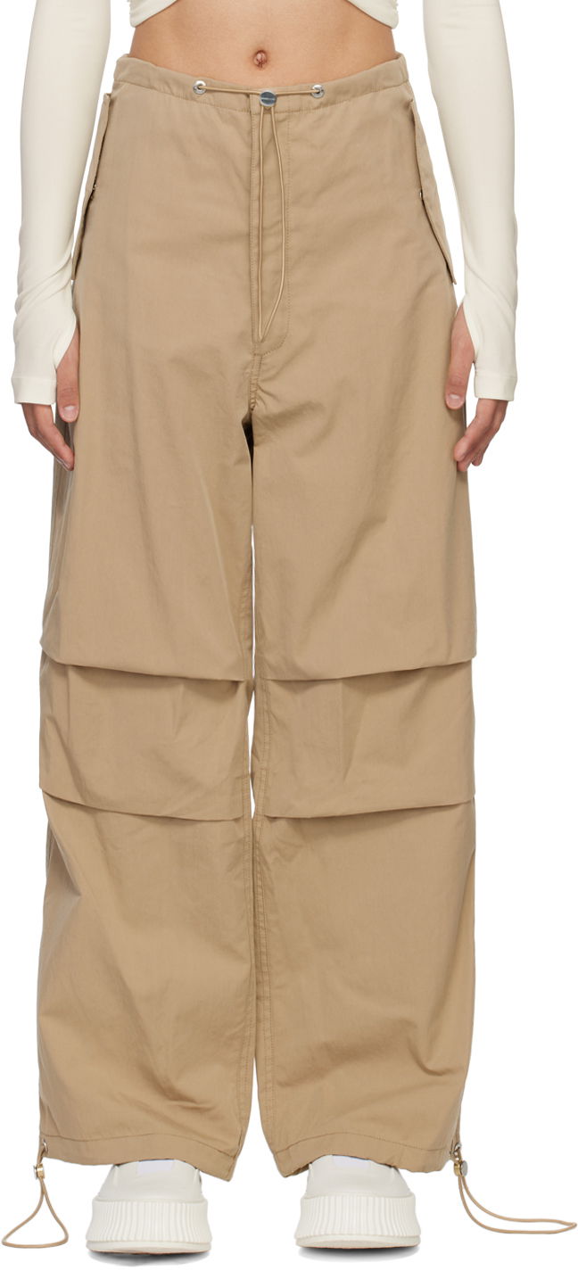 Cargo byxor Dion Lee Toggle Trousers Beige | C2050S22