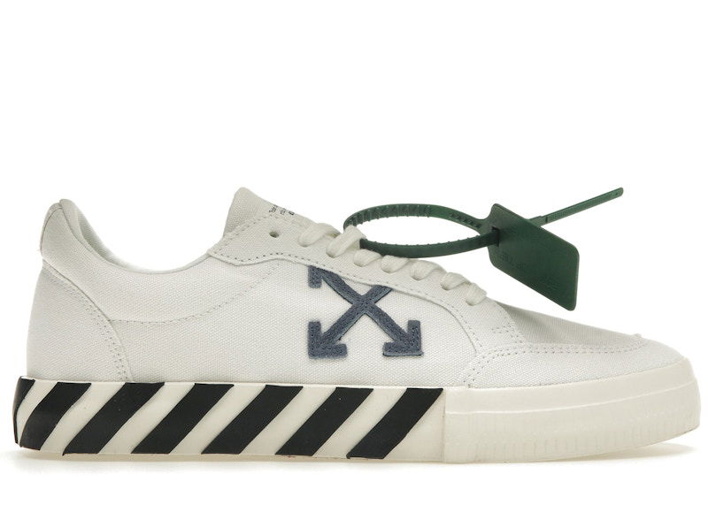 Sneakers och skor Off-White Vulc Low White Navy (FW22) Vit | OMIA085F22FAB0010146 / OMIA085C99FAB0010146, 0