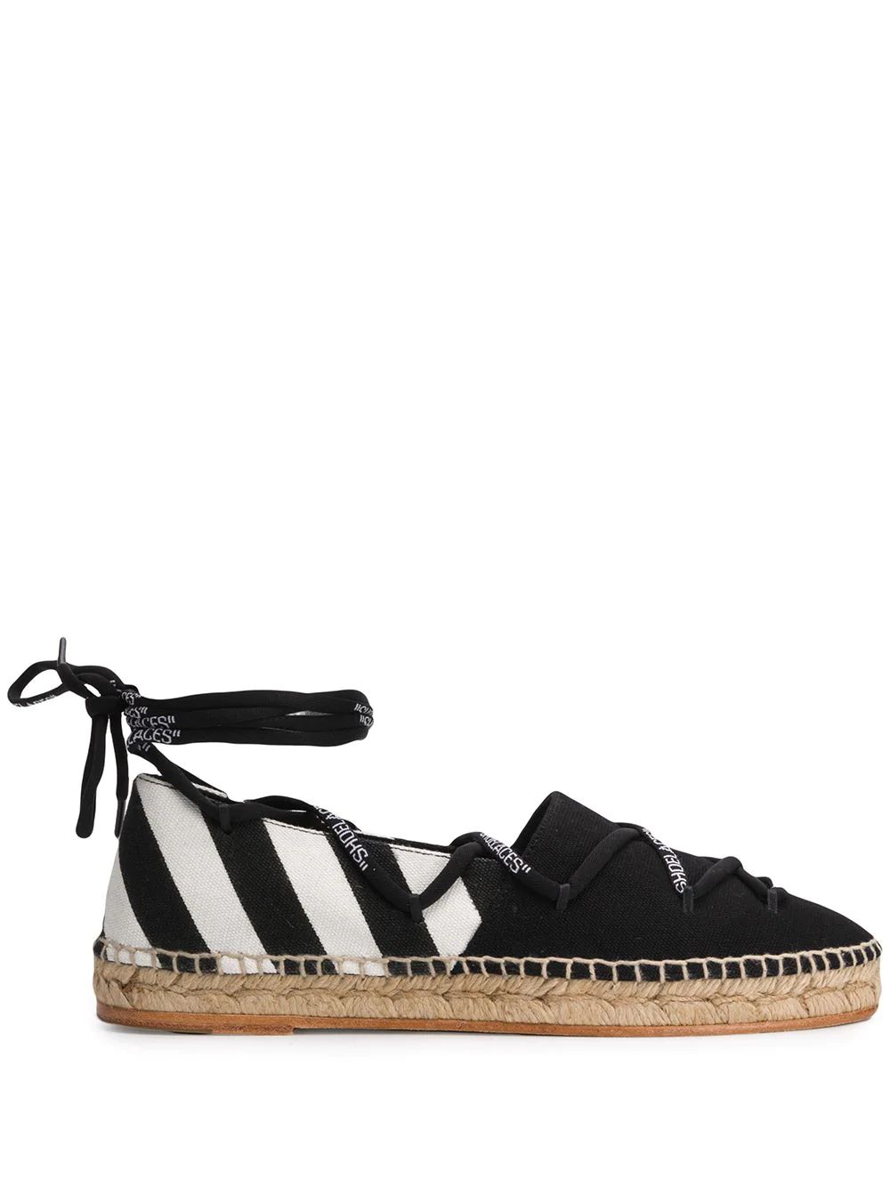 Sneakers och skor Off-White FABRIC ESPADRILLES ''Black'' Svart | OWIA204R20H701160110, 0