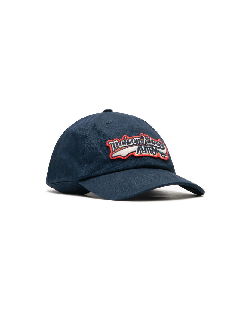 Keps Autry Autry Action Shoes x Maison Kitsuné Baseball Cap Mörkblå | ACPUMK3B