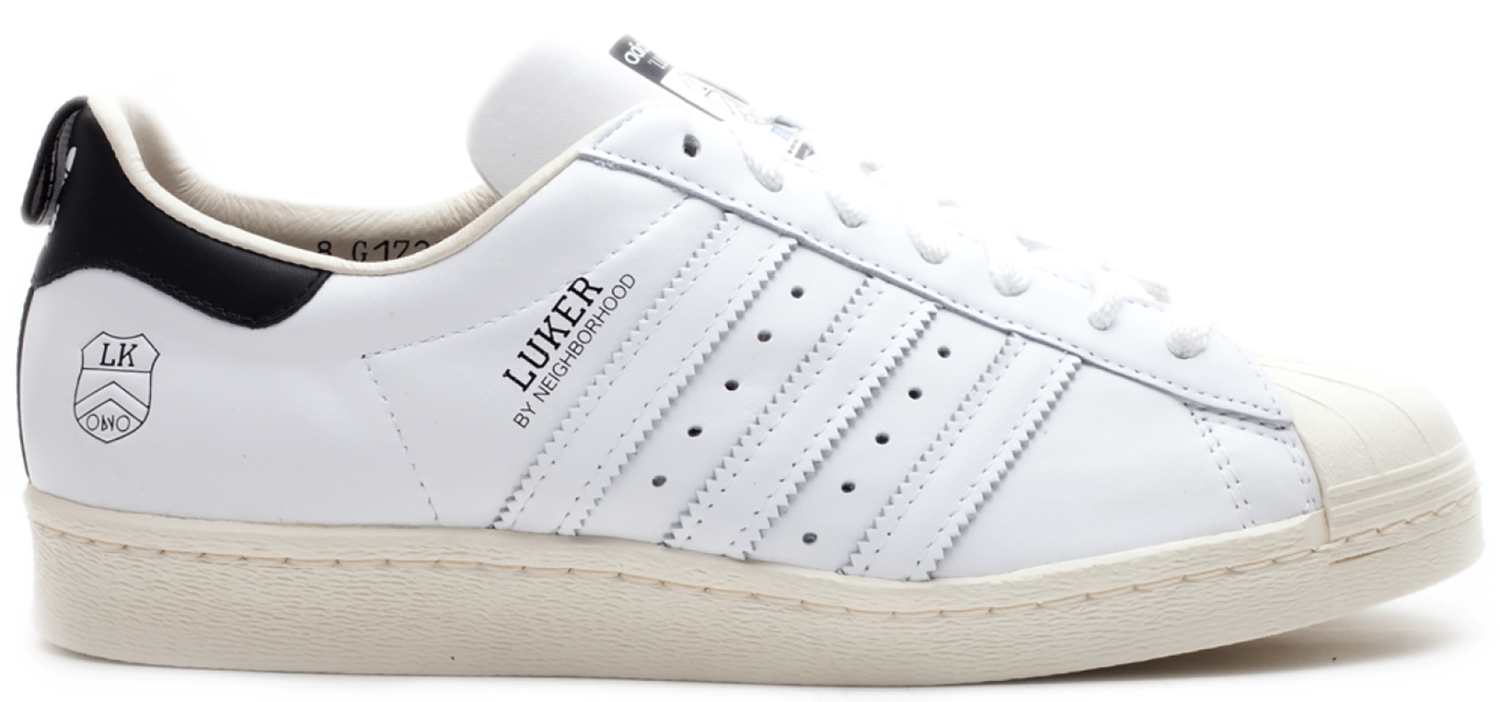 Sneakers och skor adidas Originals Superstar 80s Luker Neighborhood White Vit | G17202, 0