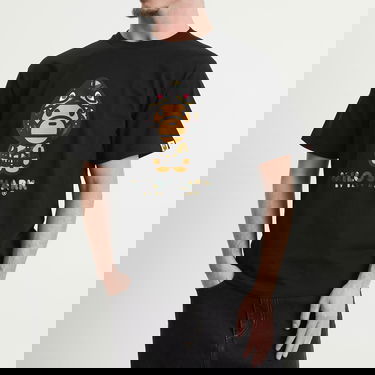 T-shirt BAPE 1st Camo Milo Shark T-Shirt Svart | 002TEL801004M-BYE, 5