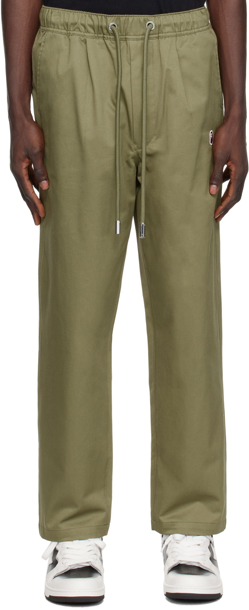 Cargo byxor BAPE Chef Trousers Grön | 0ZXPTM152301NGRD