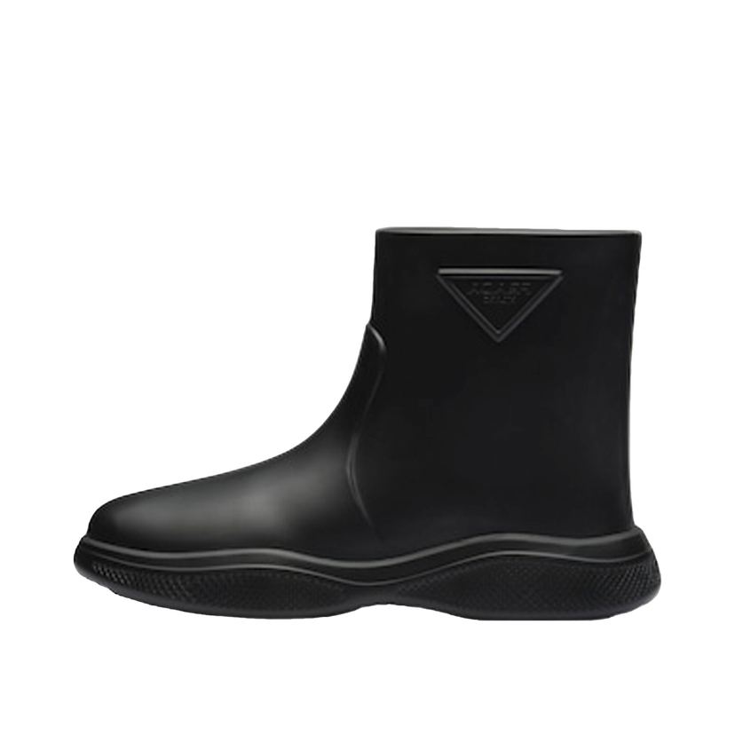 Sneakers och skor Prada Pull-On Rain Booties Black Rubber Svart | 1T859M_3LKD_F0002_F_025