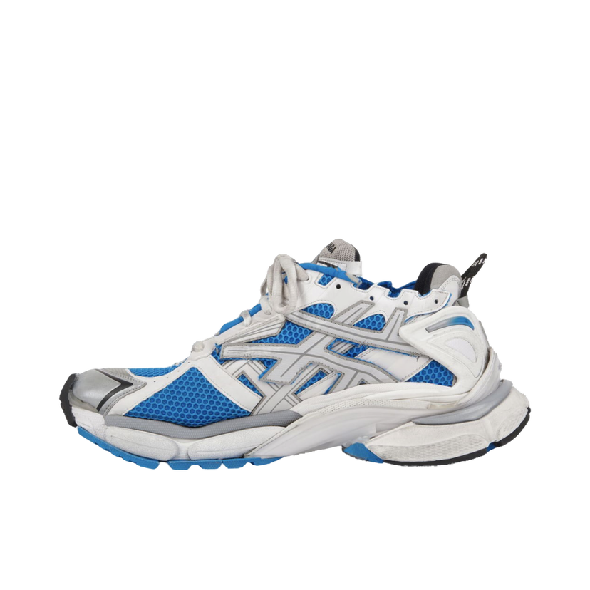 Sneakers och skor Balenciaga Runner Sneakers "White & Blue" Vit | 677402 W3RB3