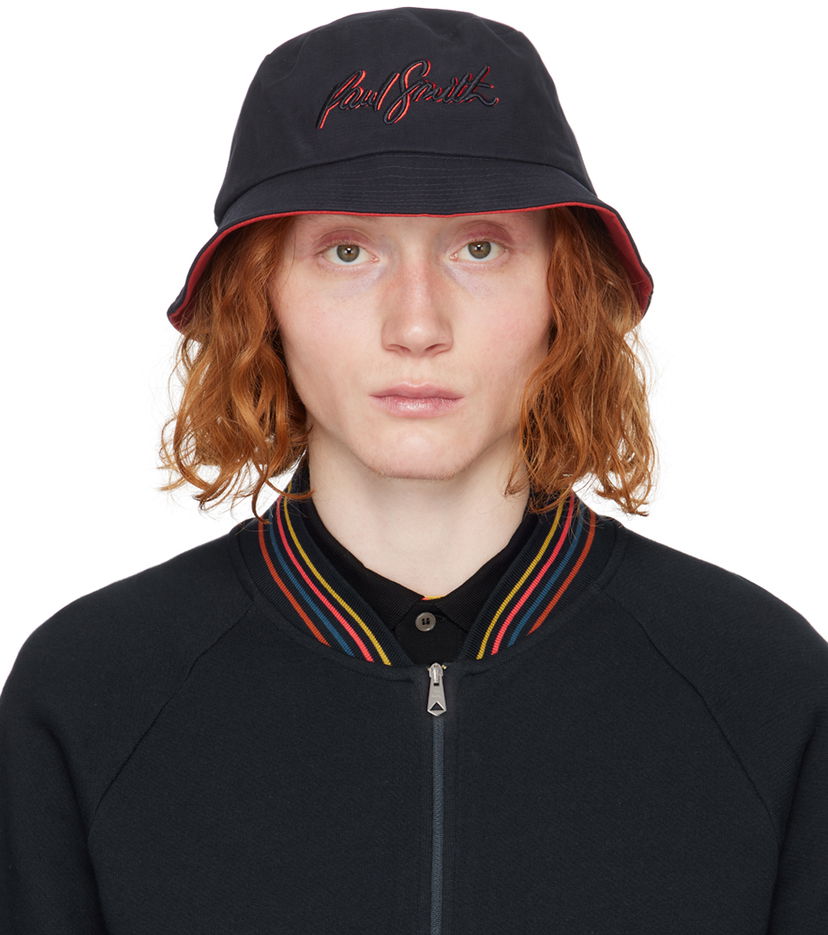 Hatt Paul Smith Paul Smith Shadow Bucket Hat Svart | M1A-921DT-M779-47
