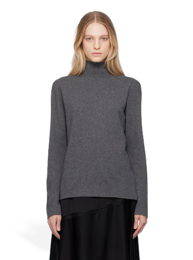 Sweater Jil Sander Rolled Turtleneck Grå | J40GP0002_J13204