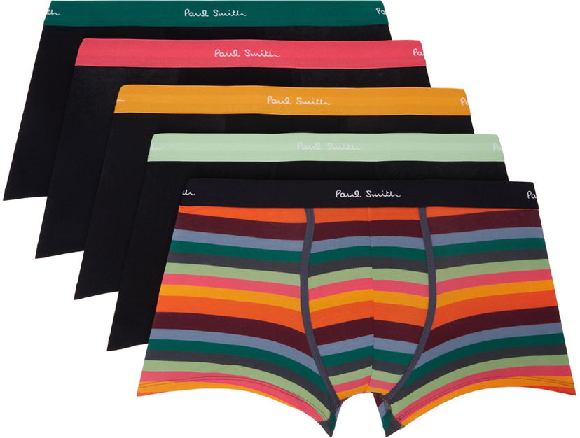 Boxare Paul Smith Paul Smith Five-Pack 'Artist Stripe' Boxer Briefs Flerfärgad | M1A-914-M5PK1-79
