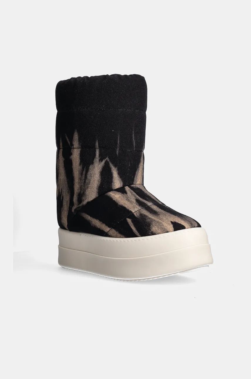 Sneakers och skor Rick Owens Mega Bumper Lunar Boots Svart | DU02D2838.DBSUPA, 0