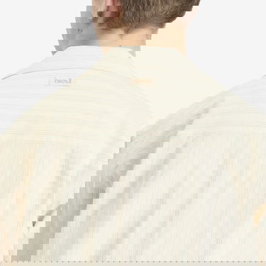 Skjorta Drôle de Monsieur Drôle de Monsieur Cuban Shirt, Size Large Beige | G-SH212-CO183-EC, 5