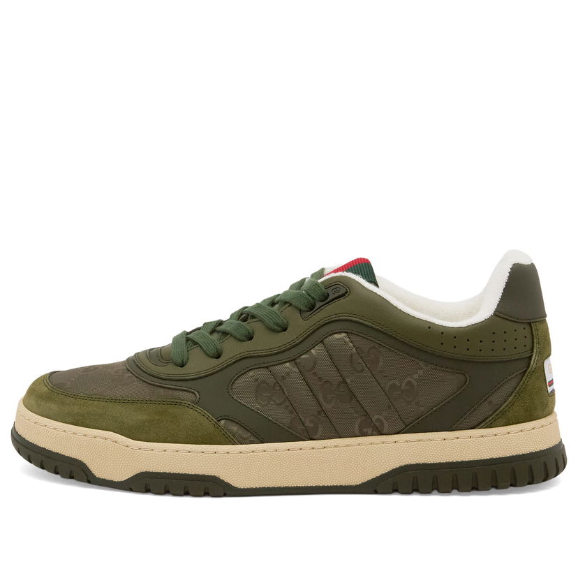 Sneakers och skor Gucci Re-Web Sneaker Grön | 831661-AAEX3-3343