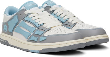 Sneakers och skor AMIRI Varsity Skel Top Low Blå | AMFOSR1077, 3