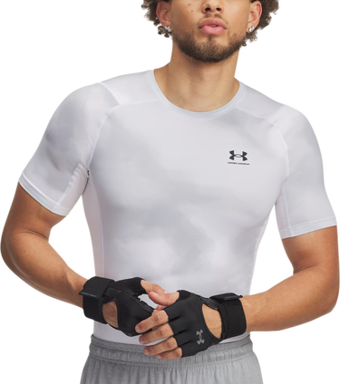 T-shirt Under Armour HG Armour Printed Short Sleeve T-Shirt Vit | 1383321-101, 0