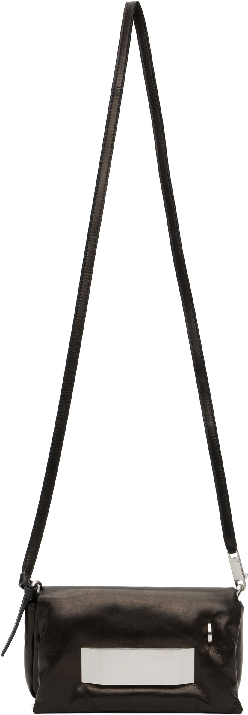 Axelväska Rick Owens Rick Owens Pillow Griffin Bag Svart | RA02E0745 LCAPA