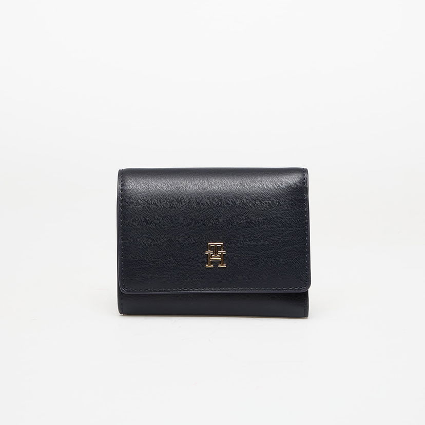 Plånbok Tommy Hilfiger Wallet Icon Trifold Wallet Navy Universal Mörkblå | AW0AW17737 DW6