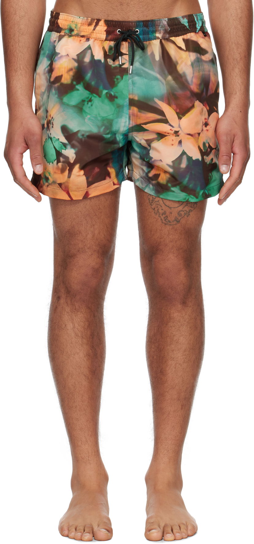 Badkläder Paul Smith Paul Smith Painted Photograph Swim Shorts Flerfärgad | M1A-239P-P41598