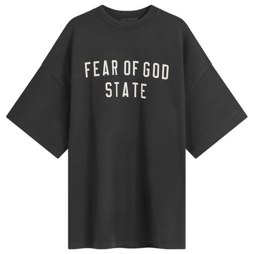 T-shirt Fear of God Heavy Crewneck T-Shirt Svart | 125BT242000F