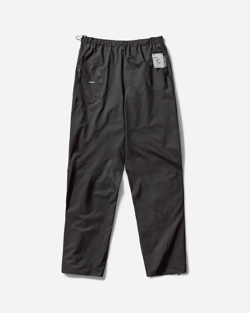 Byxor Satisfy Pertex 3L Rain Pants Svart | 12032 BK-SA
