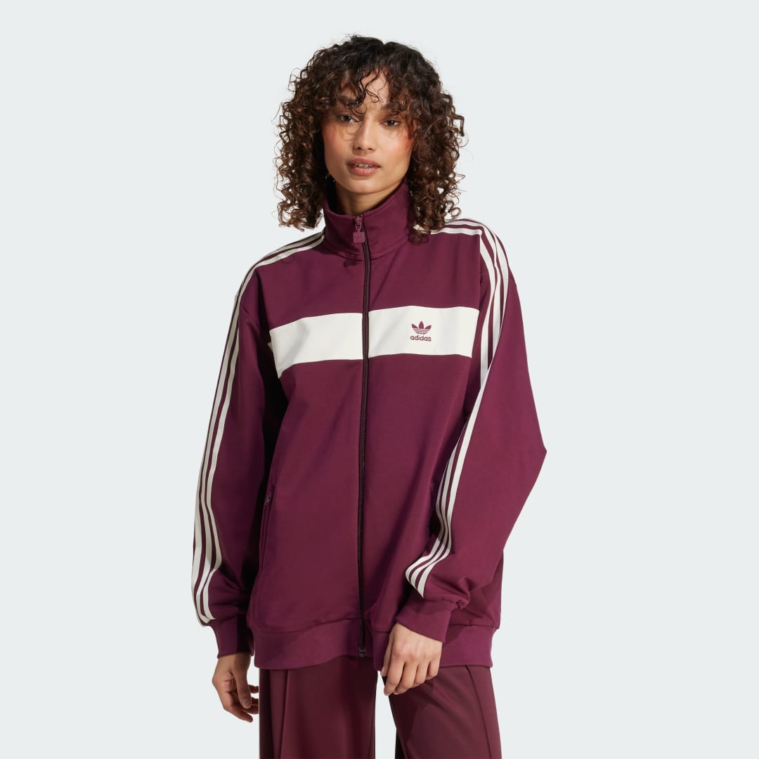 Vindjacka adidas Performance Colorblock Track Jacket Bourgogne | KA7750, 0