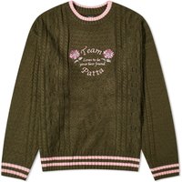 Sweater Patta Loves You Cable Knit Grön | POC-AW23-LOV-YOU-CKS-001, 1