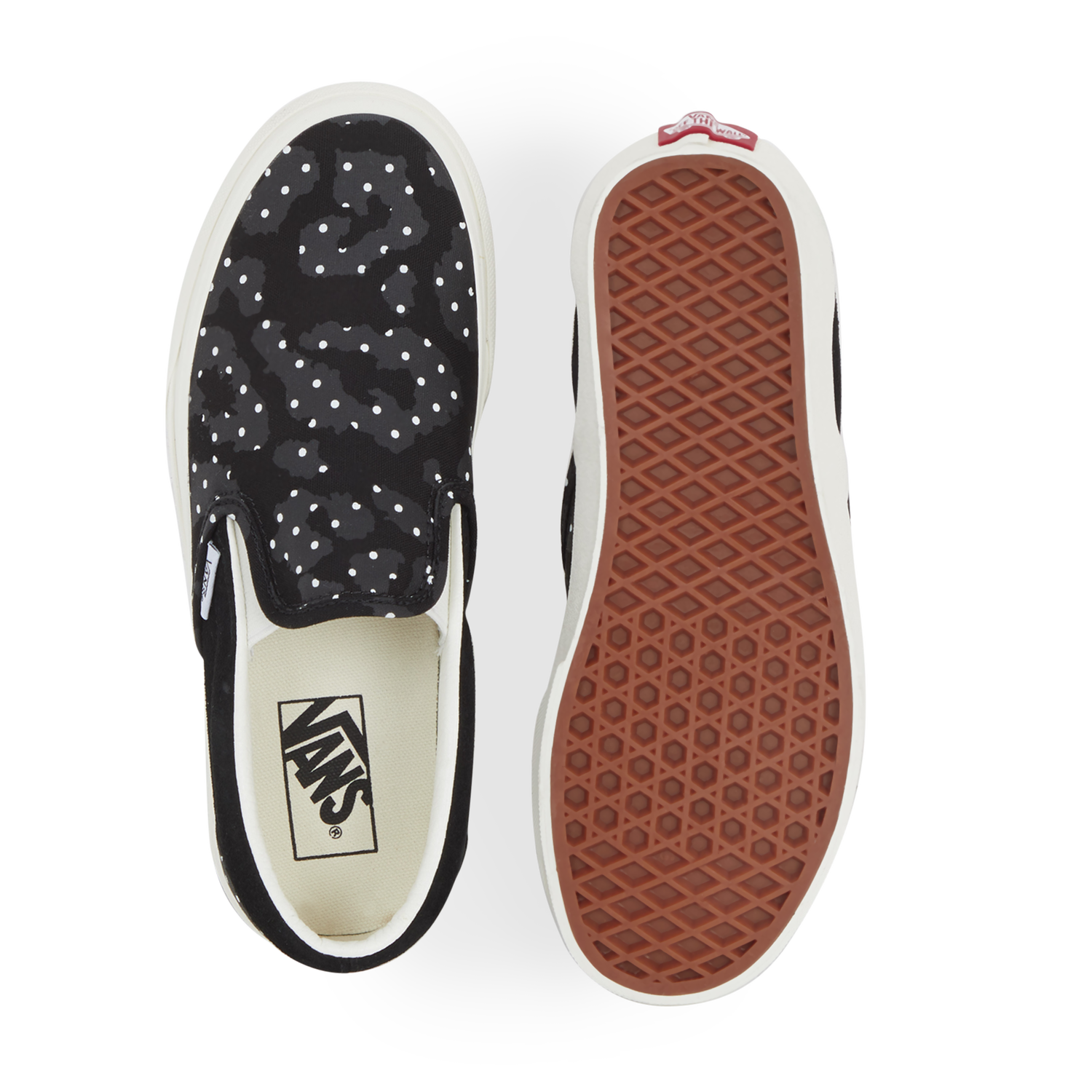 Sneakers och skor Vans Slip-on Leopard Polkadot Svart | VN0A5JMHBA21, 1