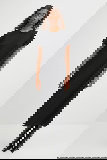 Klä Maison Margiela MM6 Maison Margiela Midi Dress Svart | S52DD0068.M20050.900, 0